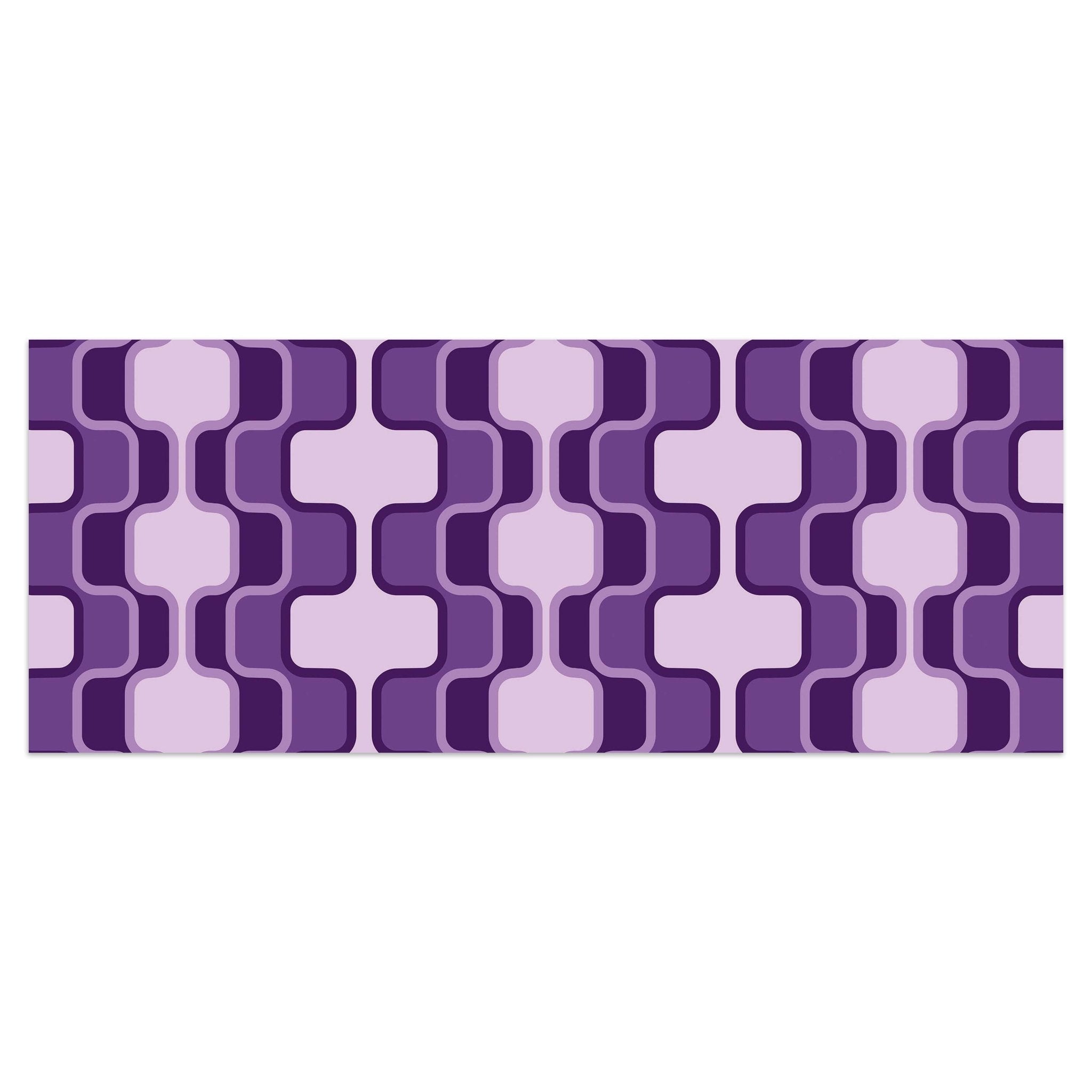 Leinwandbild Retromuster Violett Muster M0115 kaufen - Bild 1