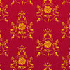 Küchenrückwand Barock Rot Muster M0119