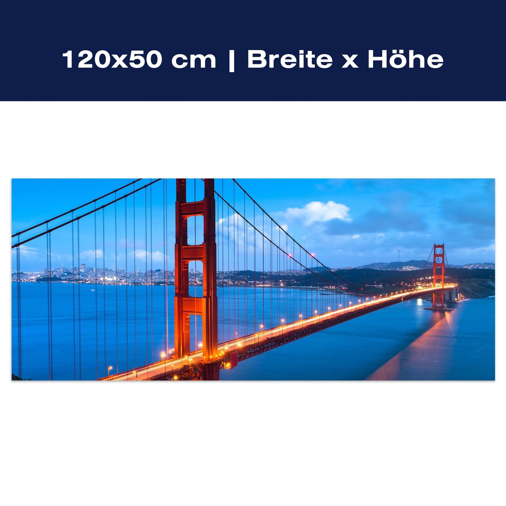 Tableau sur toile Golden Gate Bridge M0234