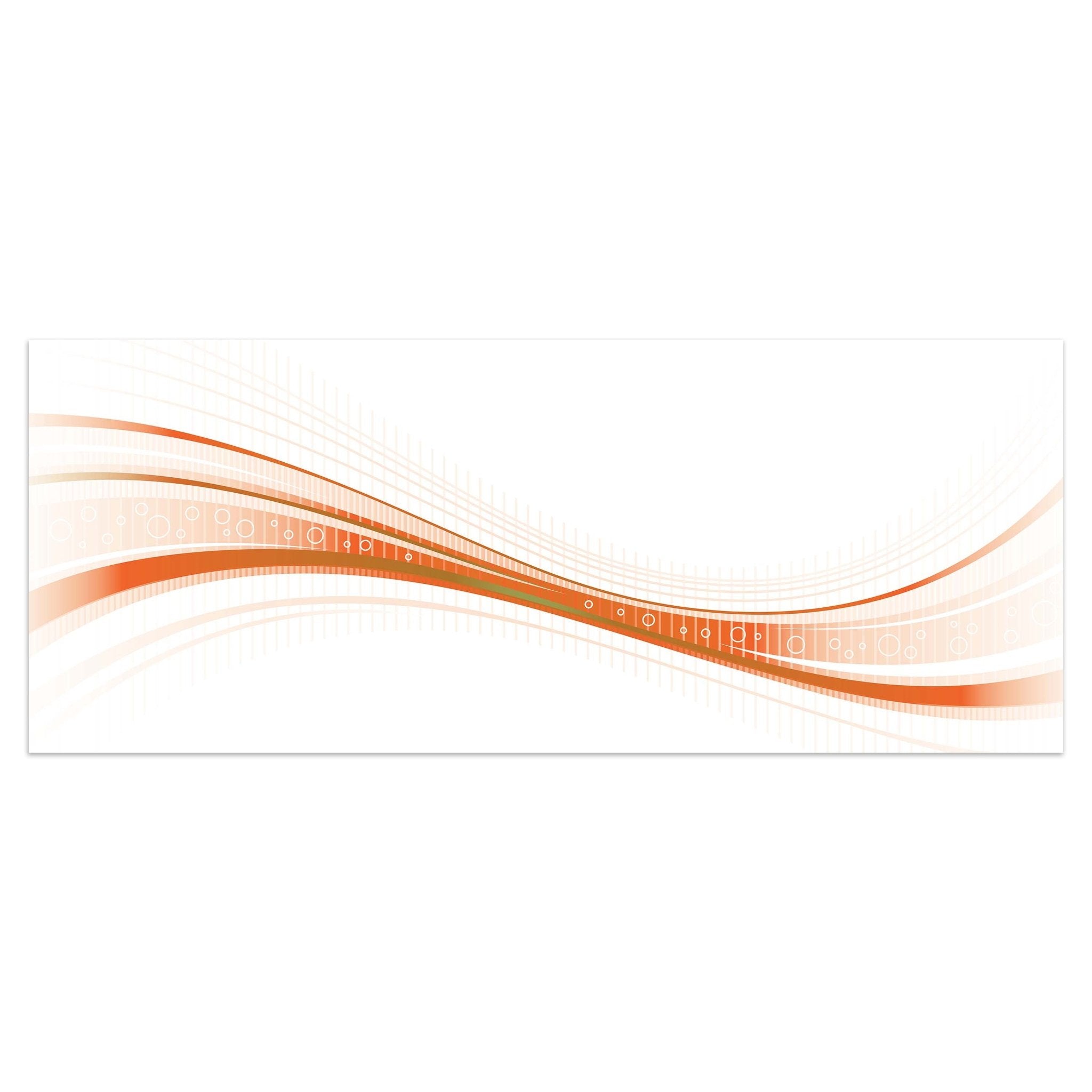 Leinwandbild Orangene Welle M0315 kaufen - Bild 1