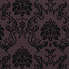 Kitchen splashback baroque pattern Black M0464