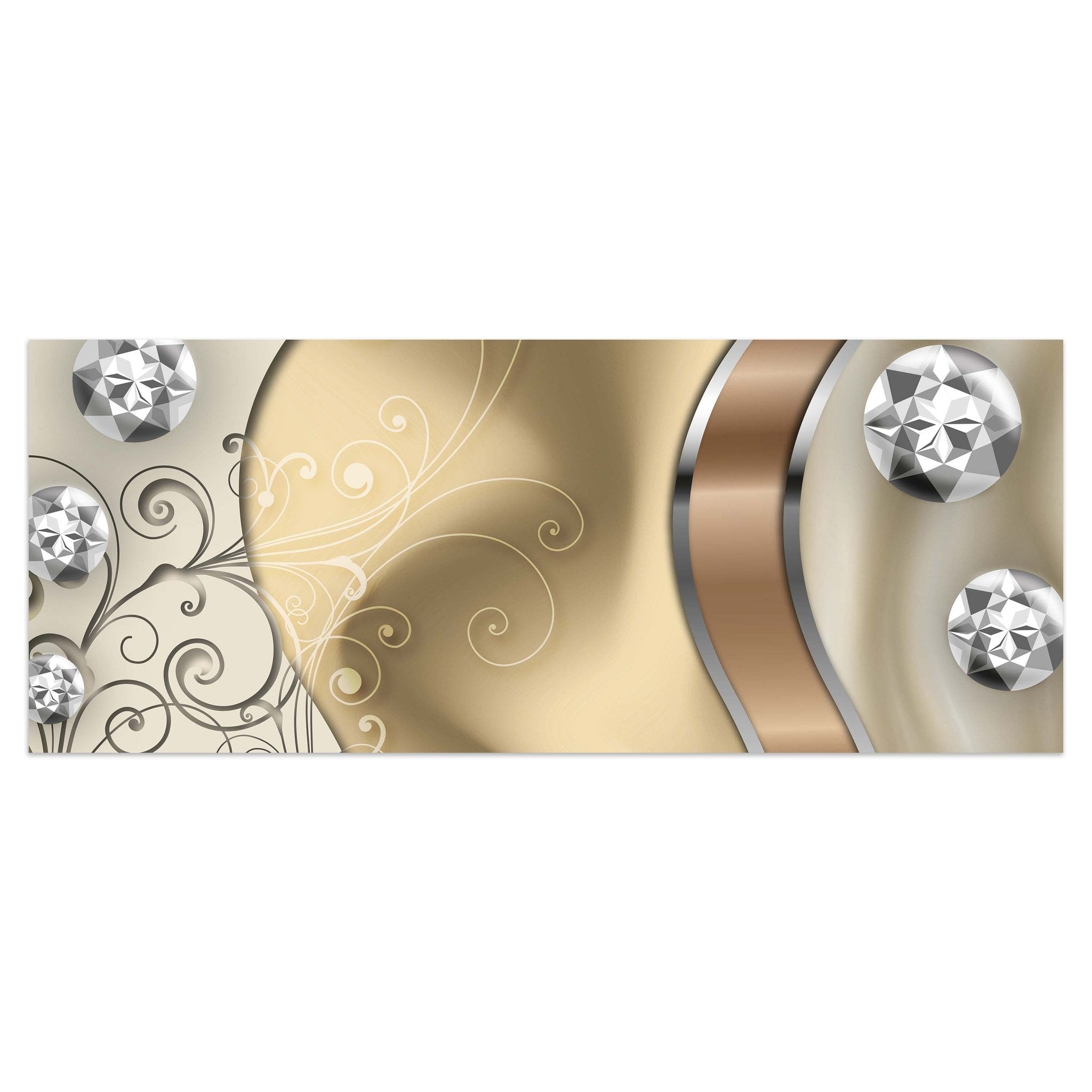 Leinwandbild elegante Diamanten abstrakt M0528 kaufen - Bild 1