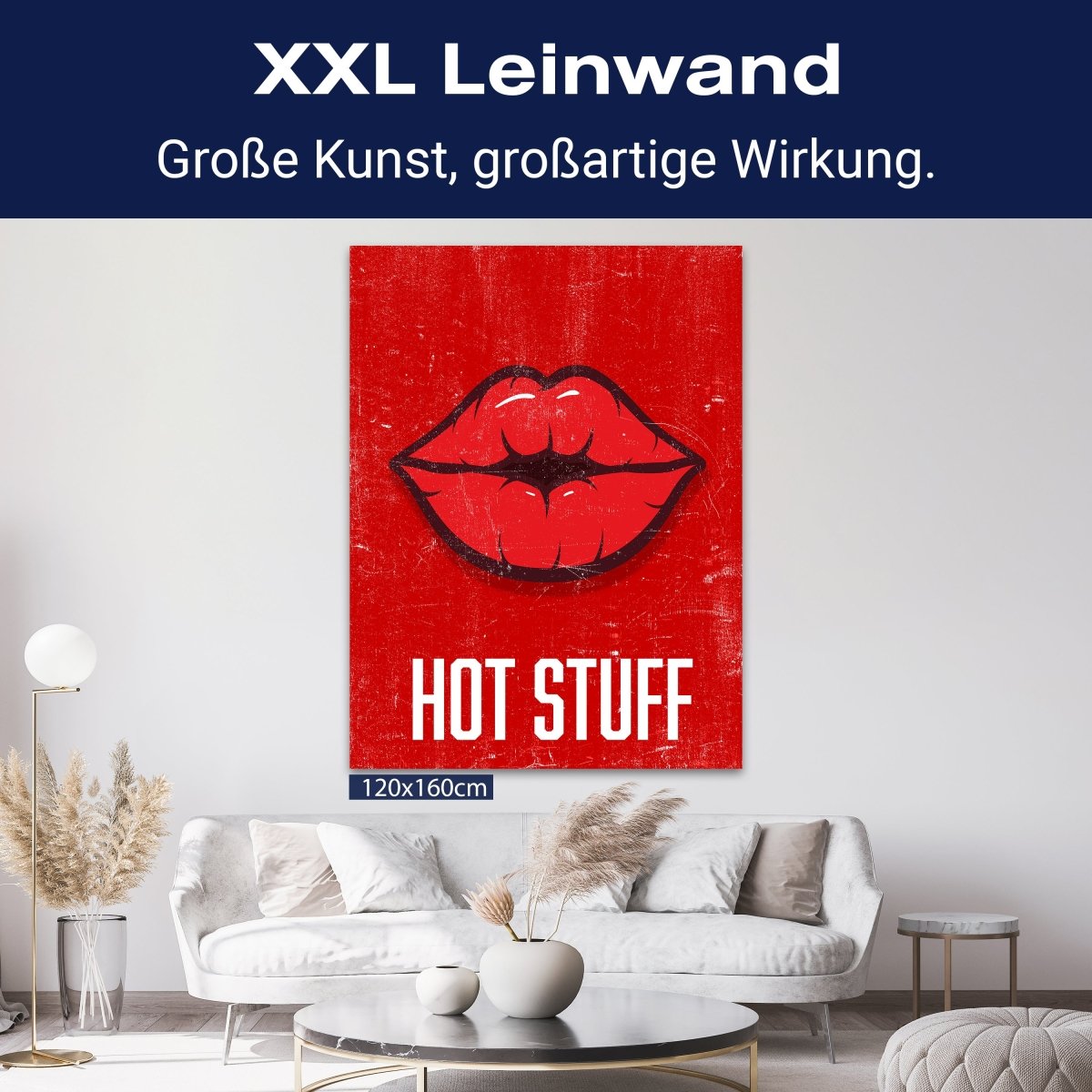 Leinwandbild Spruch, Hot Stuff M0538 kaufen - Bild 9