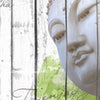 Door wallpaper wood blossoms Buddha M0544