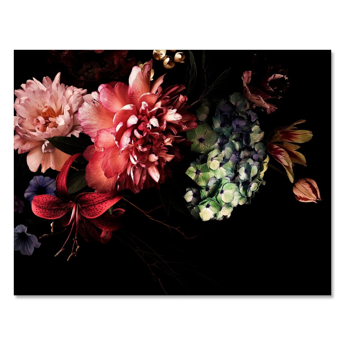 Leinwandbild Vintage, Blumen M0548 kaufen - Bild 1