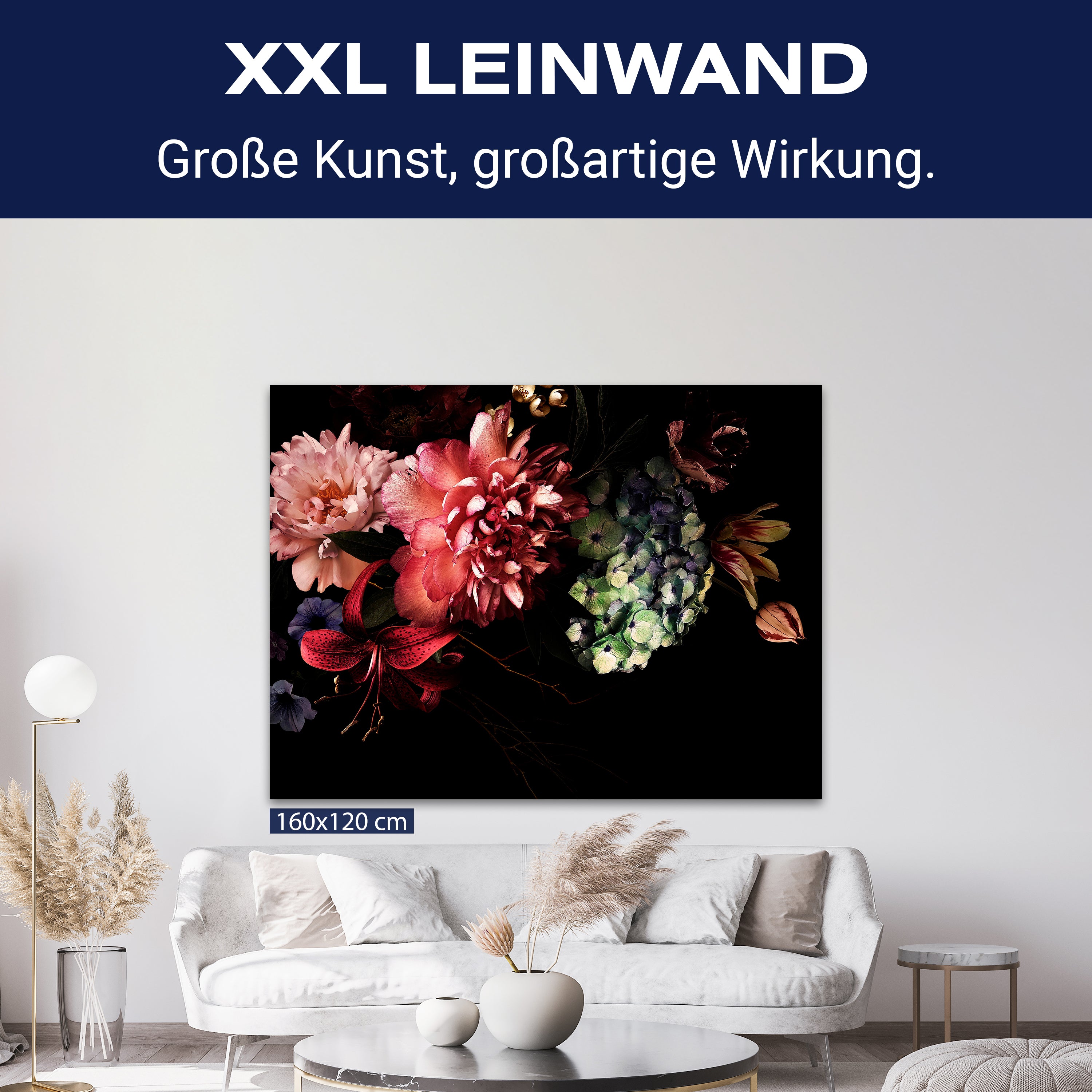 Leinwandbild Vintage, Blumen M0548 kaufen - Bild 9