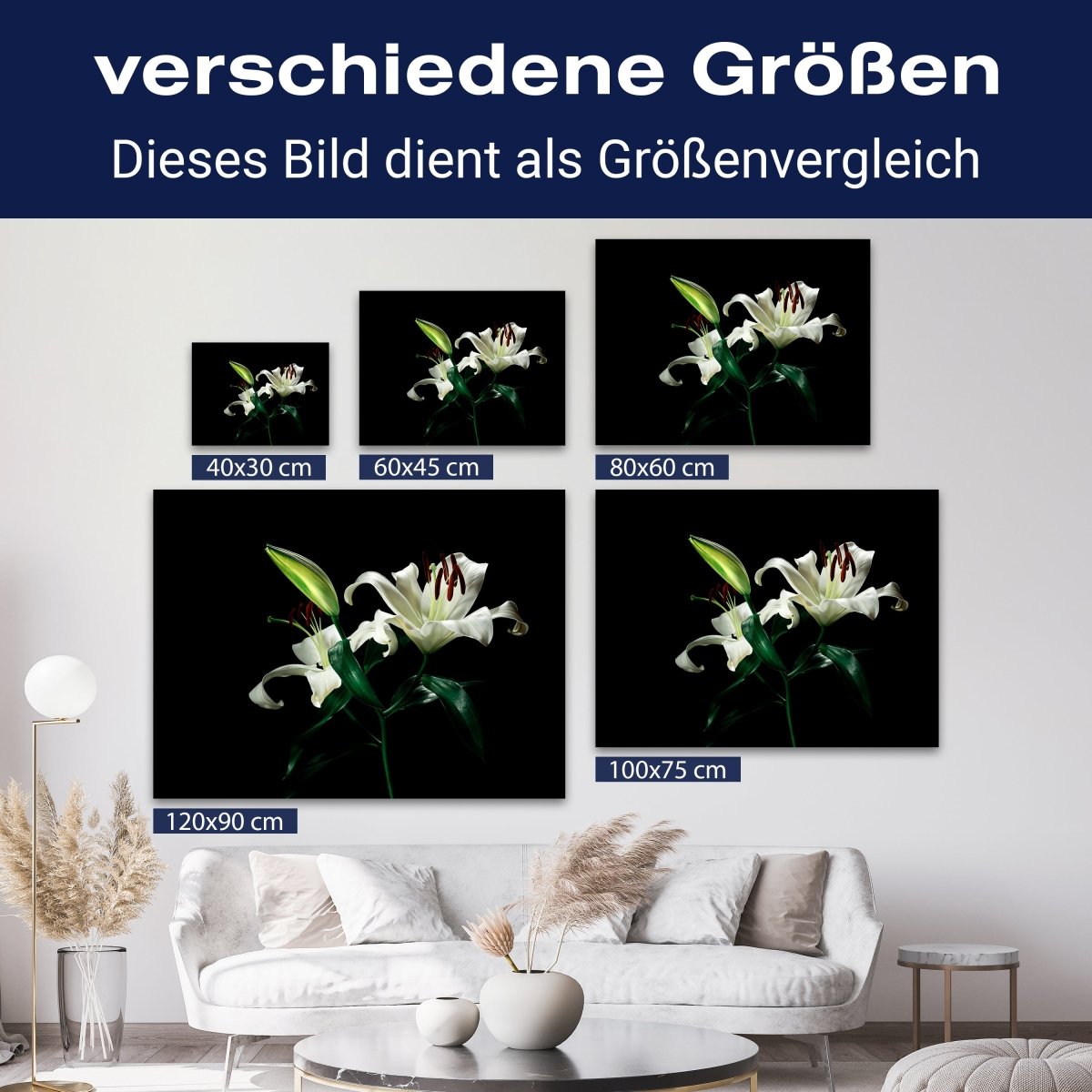 Leinwandbild Blumen, Orchidee M0549 kaufen - Bild 8