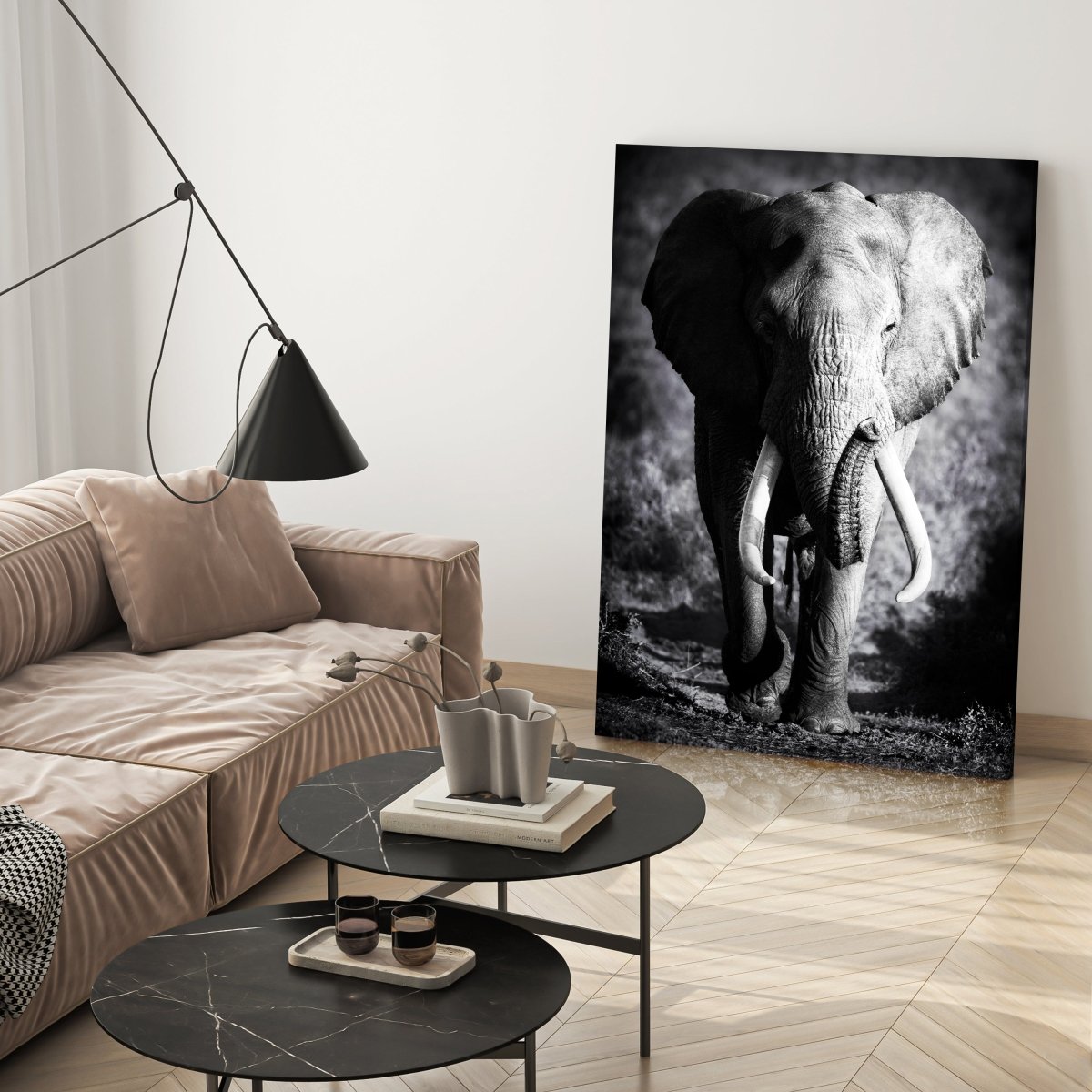 Leinwandbild Tiere, Elefant M0555 kaufen - Bild 3