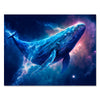 Fantasy Whale Landscape Canvas Print M0599