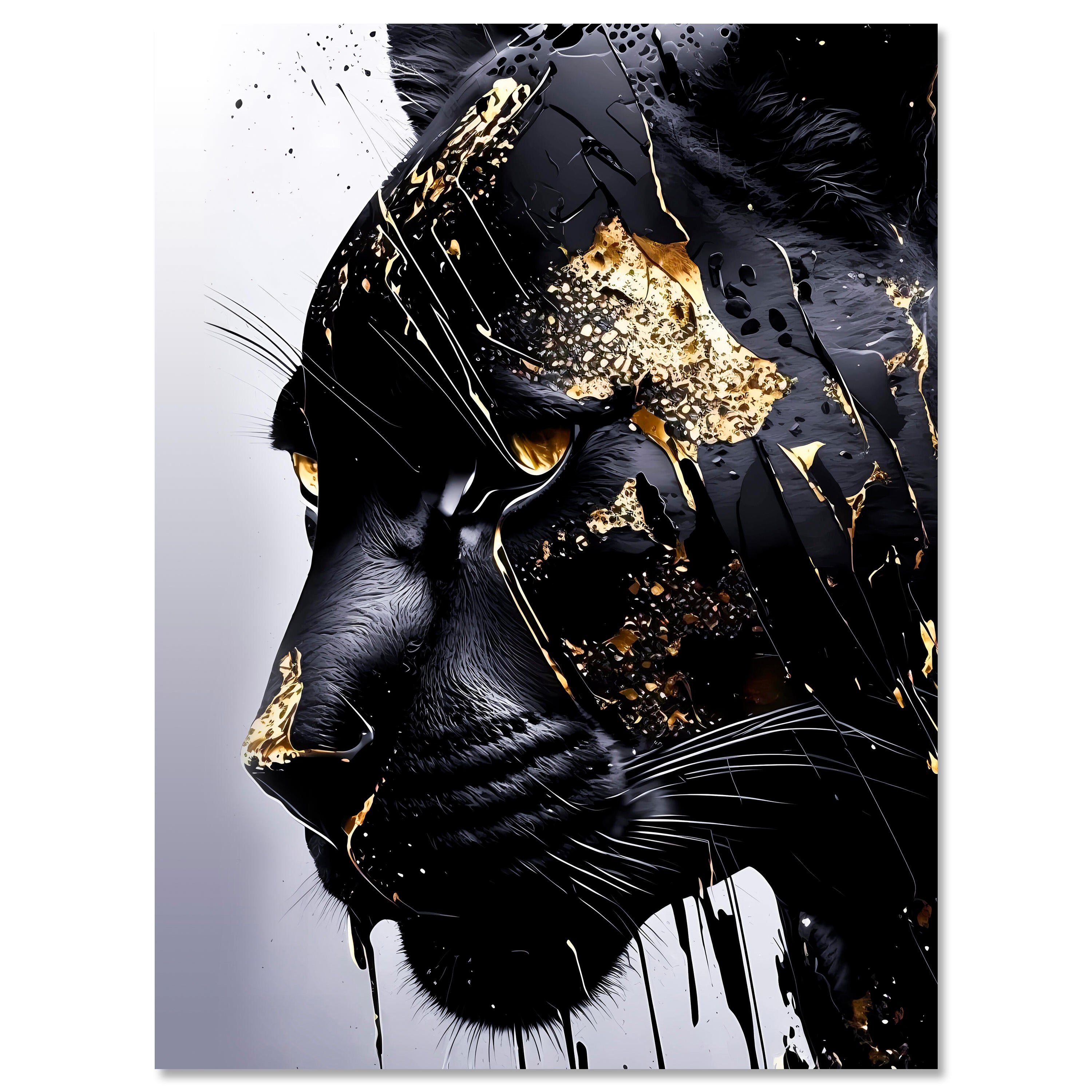 Leinwandbild Fantasy, Panther, Hochformat M0600 kaufen - Bild 1