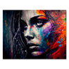 Impression sur toile Art numérique Femme Paysage M0606