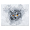 Canvas painting cat landscape M0614