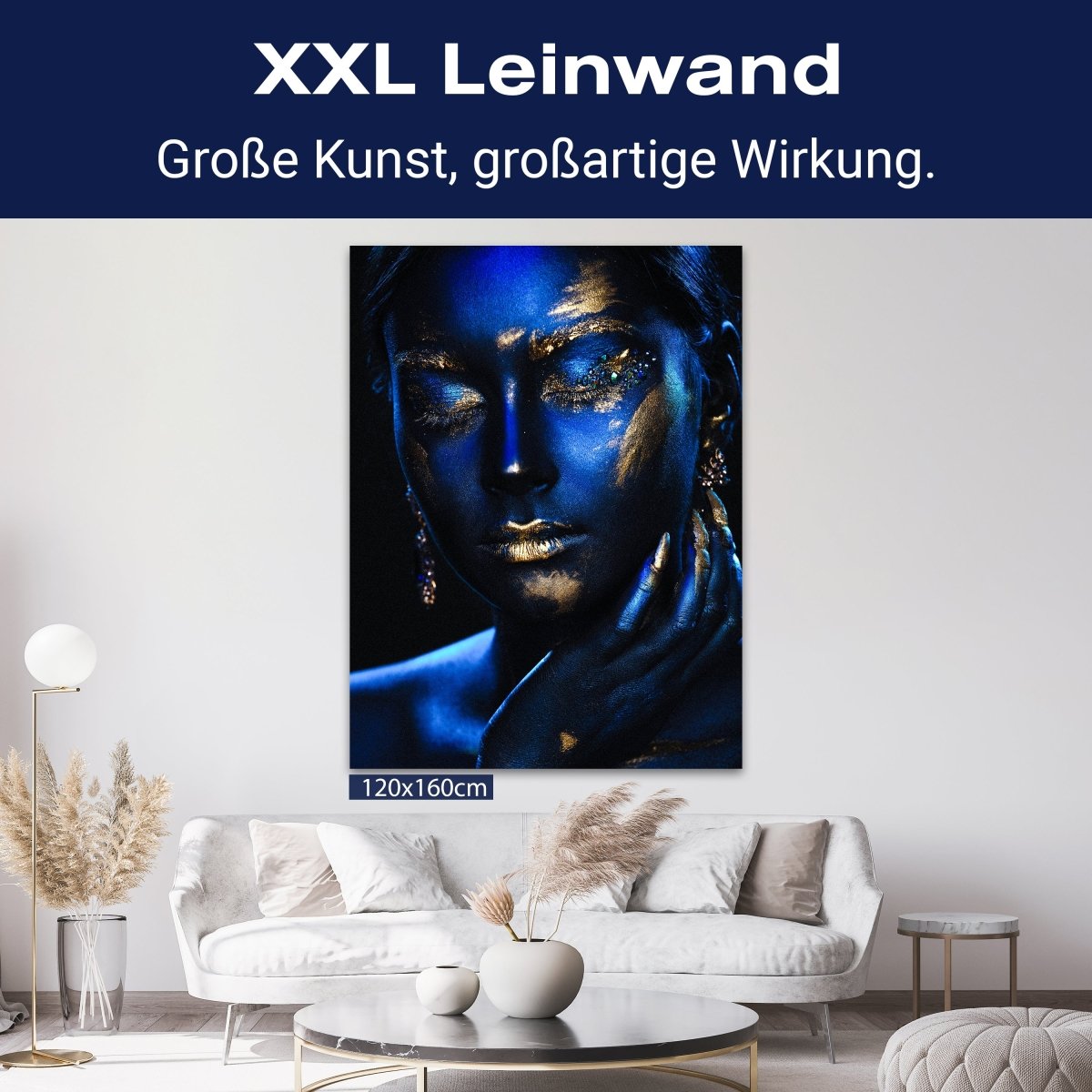 Leinwandbild Gold Collection, Frau, Hochformat M0638 kaufen - Bild 9