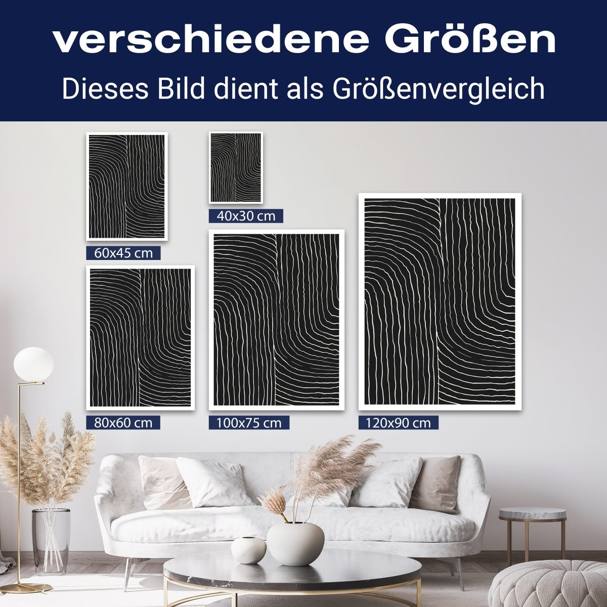 Leinwandbild Minimalismus, Hochformat M0651 kaufen - Bild 8