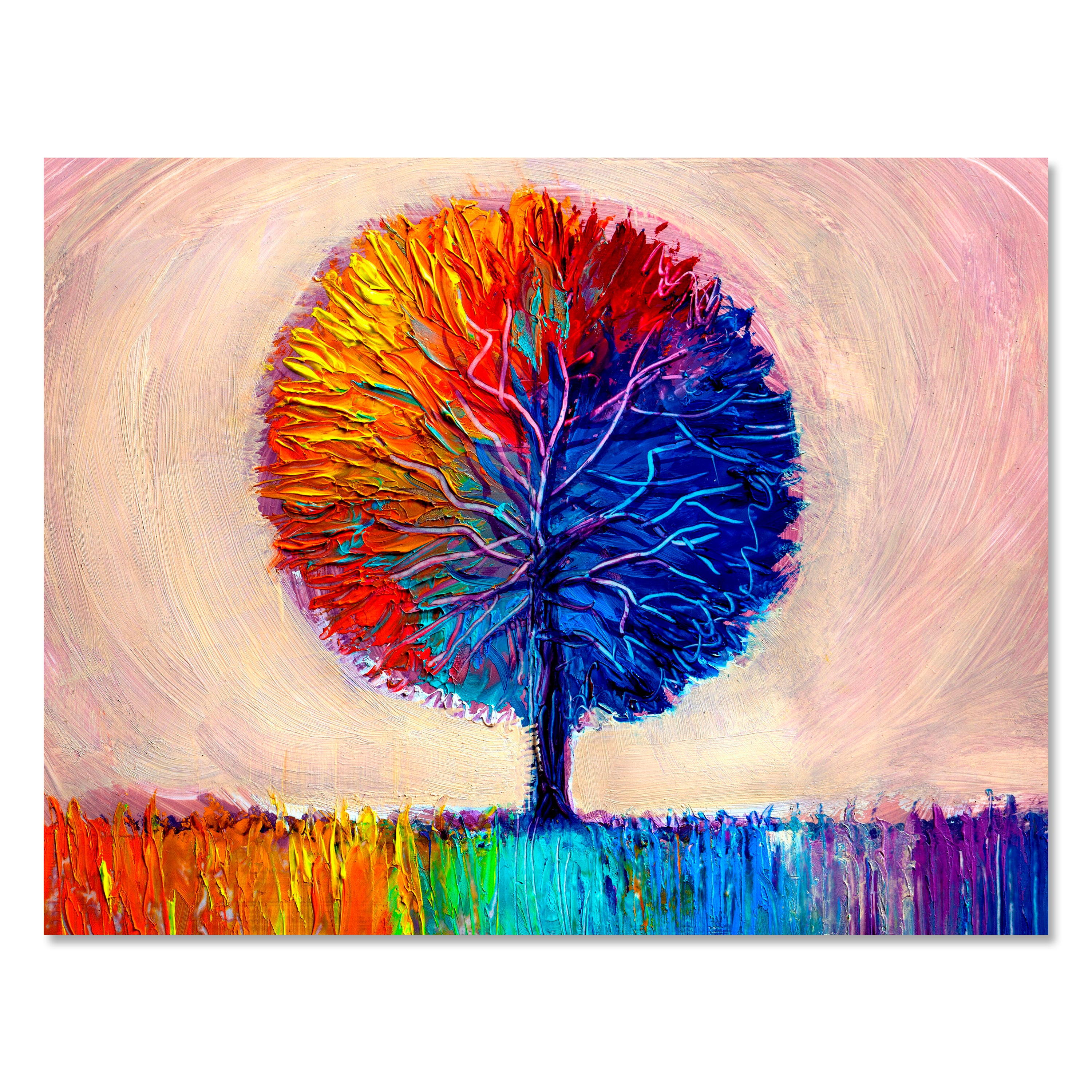 Leinwandbild Malerei, Baum, Querformat M0669 kaufen - Bild 1