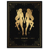 Canvas picture zodiac sign, Gemini, portrait format M0727