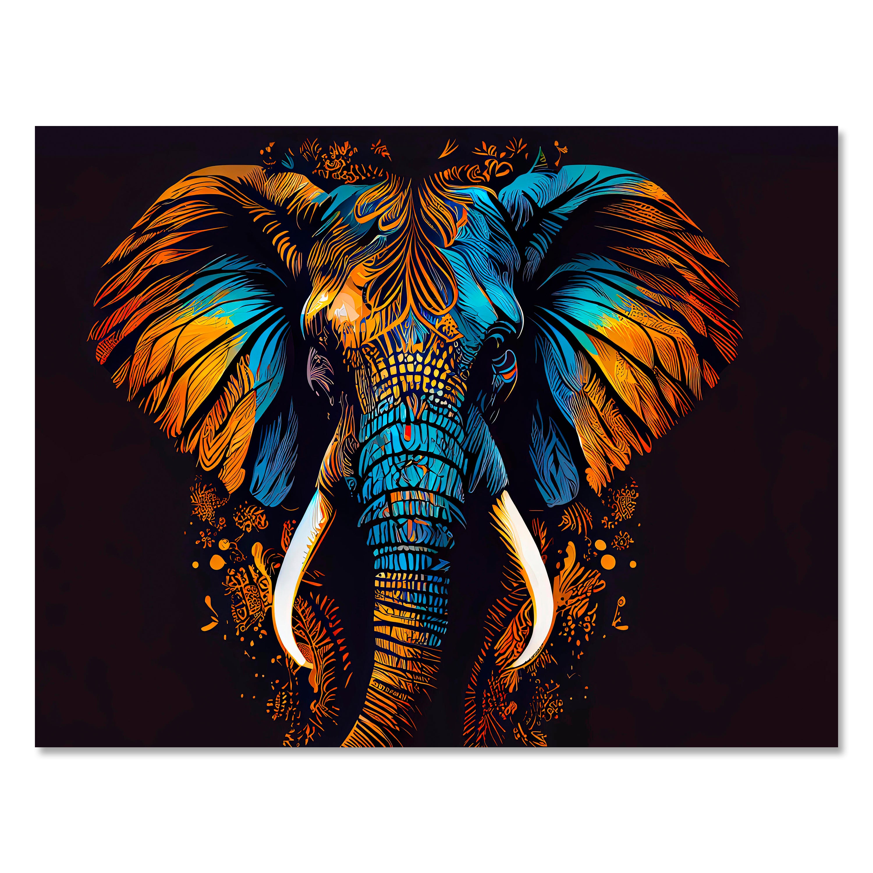 Leinwandbild Malerei, Elefant M0741 kaufen - Bild 1