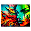 Canvas picture Digital Art, Woman, Landscape Format M0746