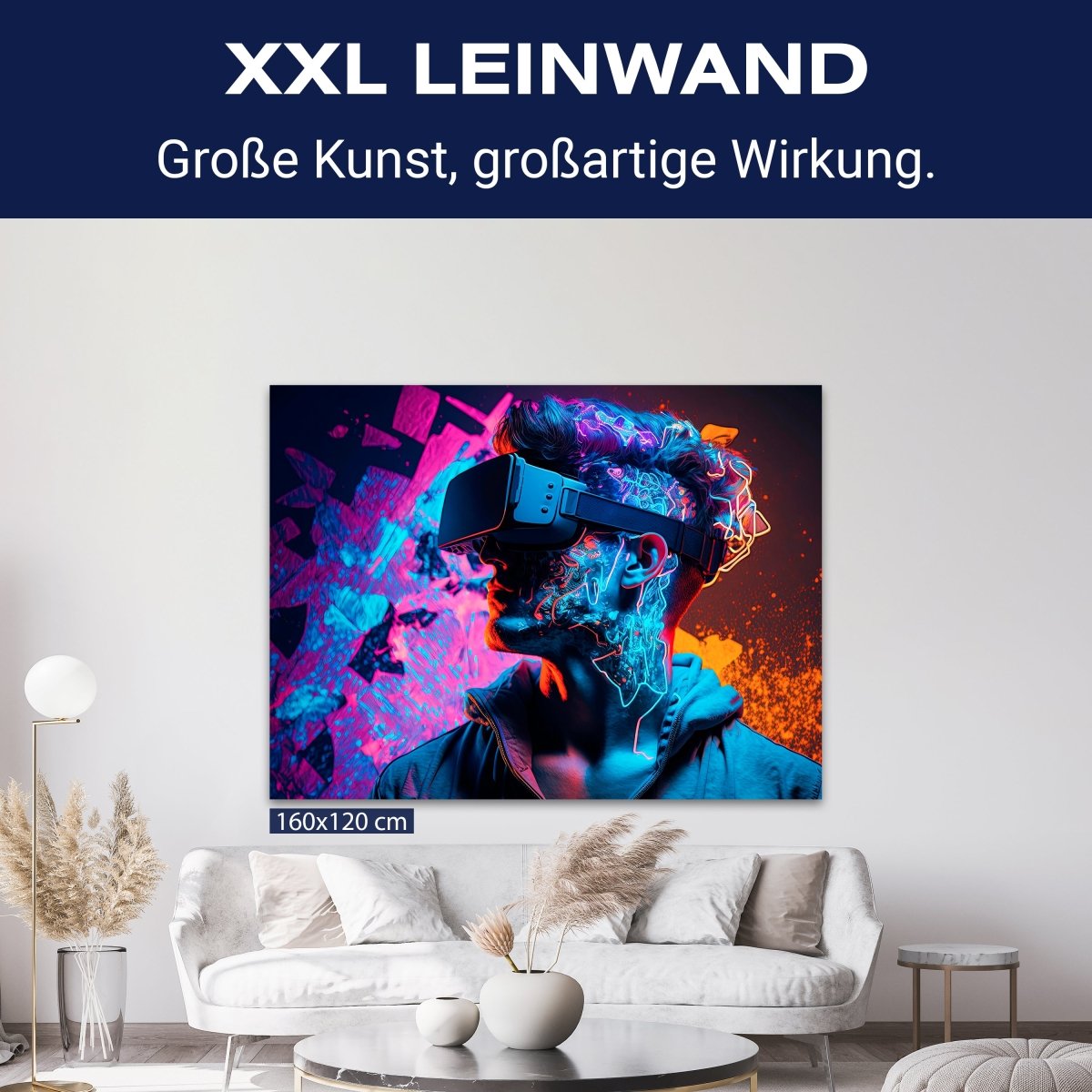 Leinwandbild Digital Art, Cyberpunk, Querformat M0747 kaufen - Bild 9