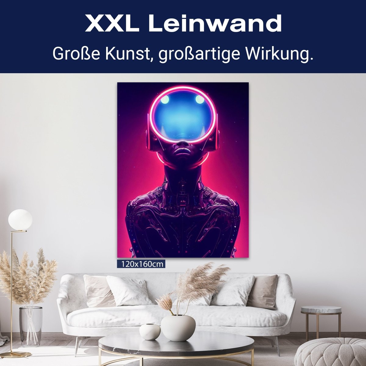 Leinwandbild Gaming, Roboter, Hochformat M0750 kaufen - Bild 9