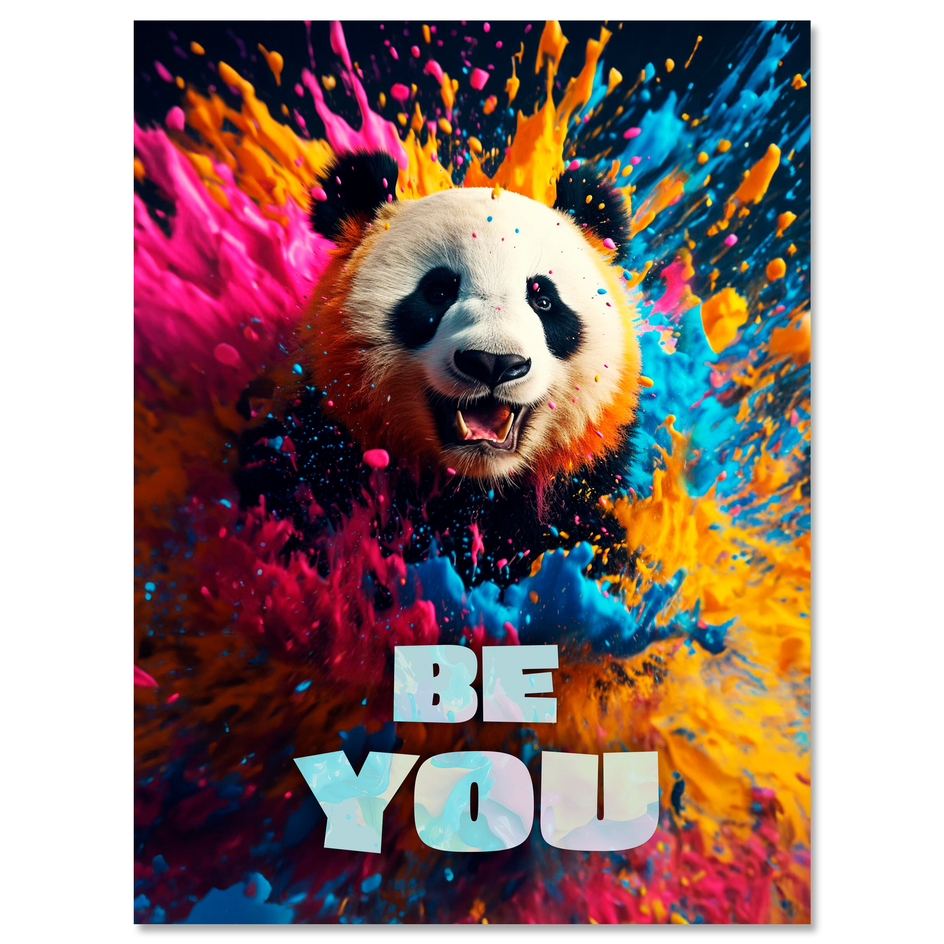 Leinwandbild Spruch Be You, Panda M0825 kaufen - Bild 1