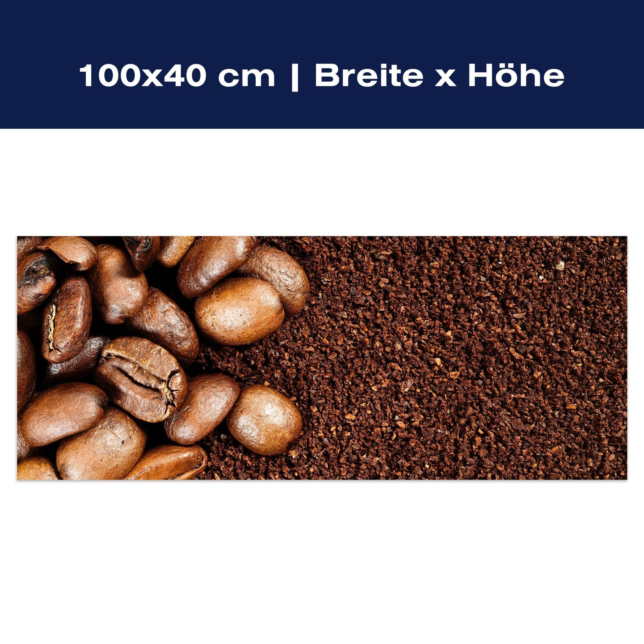 Leinwandbild Geröstete Kaffeebohnen M0835