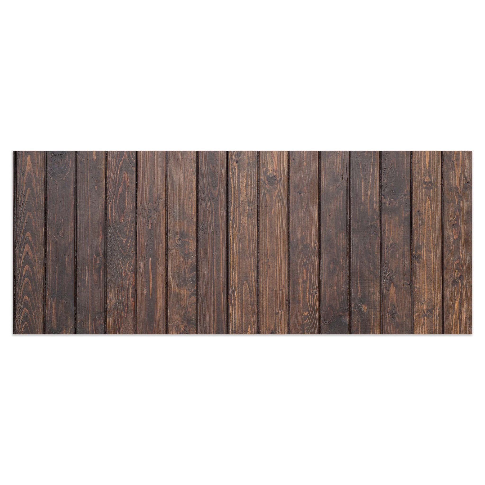 Leinwandbild Schwarze Kiefernholzwand M0941 kaufen - Bild 1
