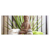 Leinwandbild Buddha und sauna Wellness M0962