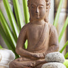 Türtapete Buddha und sauna M0962