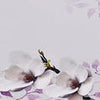 Crédence de cuisine fleurs verre violet M1069