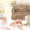 Kitchen Splash Rose Smoke Clock Typewriter Coffee M1118