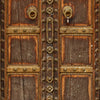 Door wallpaper medieval door, wood, metal M1371