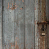 Door wallpaper old wooden door with lock, grey, color M1375