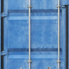 Door wallpaper blue container door, metal, overseas M1377