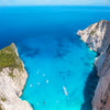 Türtapete Meer Wrack Zakynthos Griechenland Boote M1409