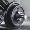 Round photo wallpaper dumbbells M0023