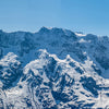 Panoramic photo wallpaper snowy Swiss Alps M0041