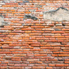 Hexagon photo wallpaper old brick wall brick M0045