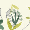 Panoramic photo wallpaper minimalist plants, art M0066