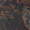 Panoramic photo wallpaper Graphic waves M0068