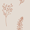 Panoramic photo wallpaper floral pattern M0070