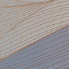 Panoramic photo wallpaper pastel waves M0085