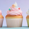 Panoramic photo wallpaper colorful cupcakes M0095