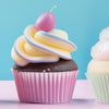 Panorama-Fototapete bunte Cupcakes M0096