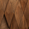 Panoramic photo wallpaper Geometric wood pattern M0098