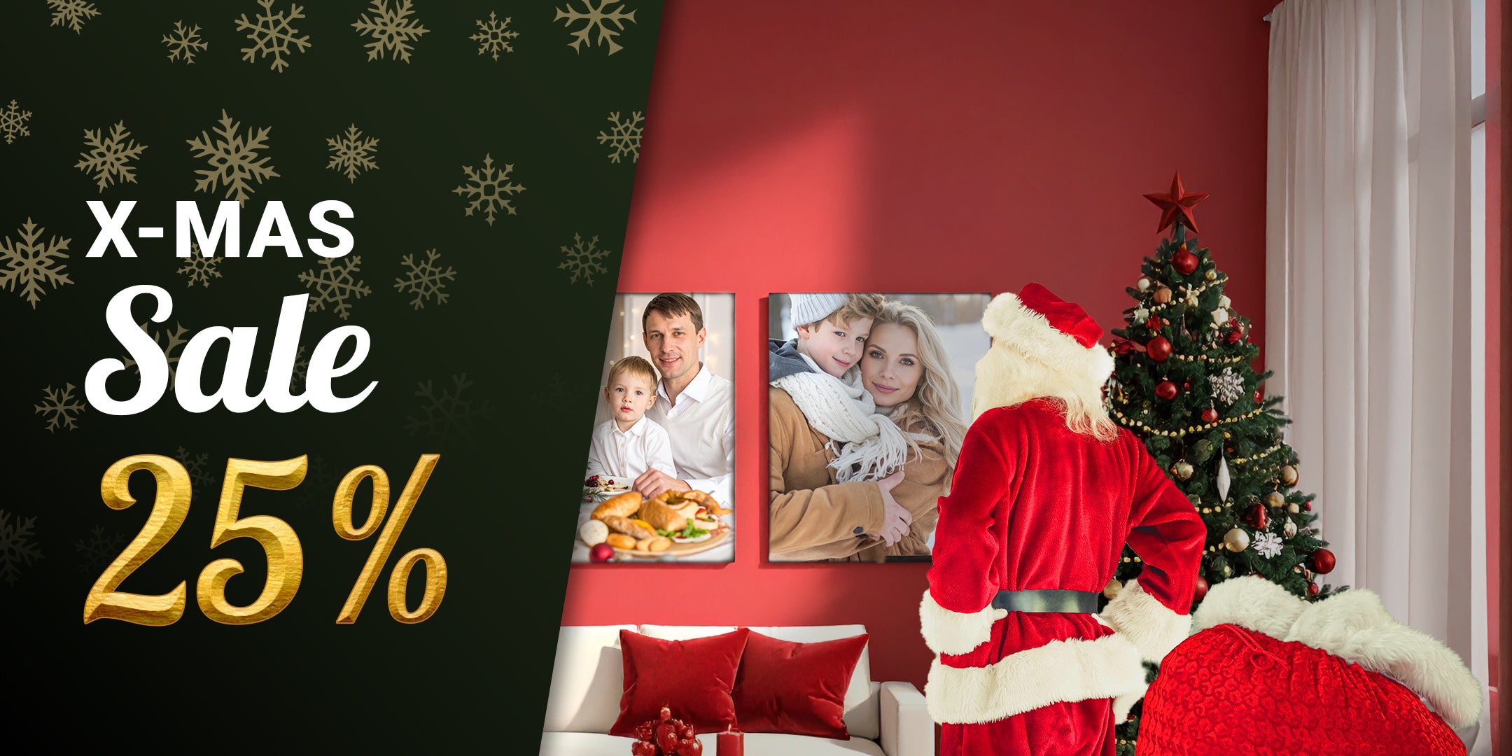 X-MAS SALE 25% WANDMOTIV24