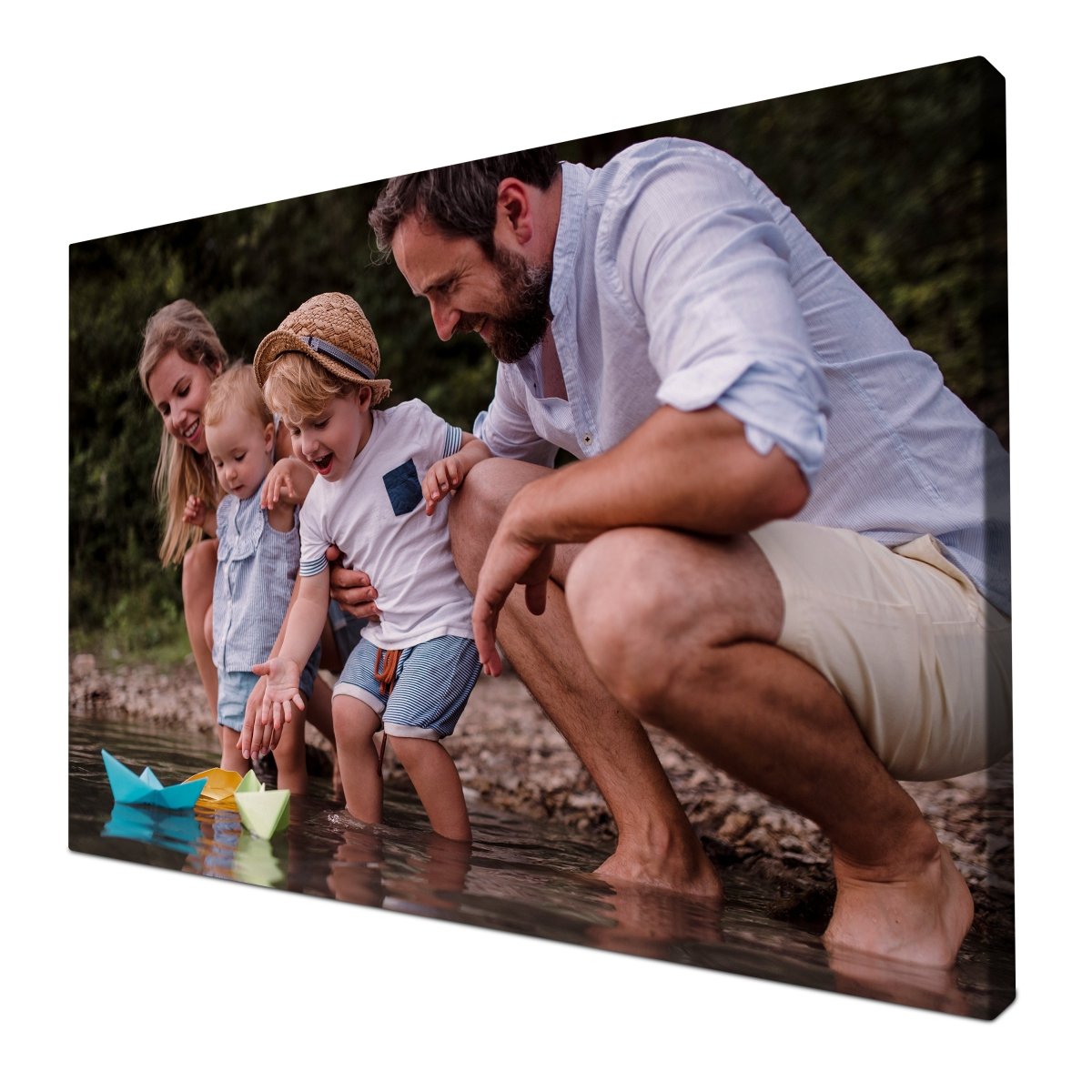 Your favorite family moment on canvas