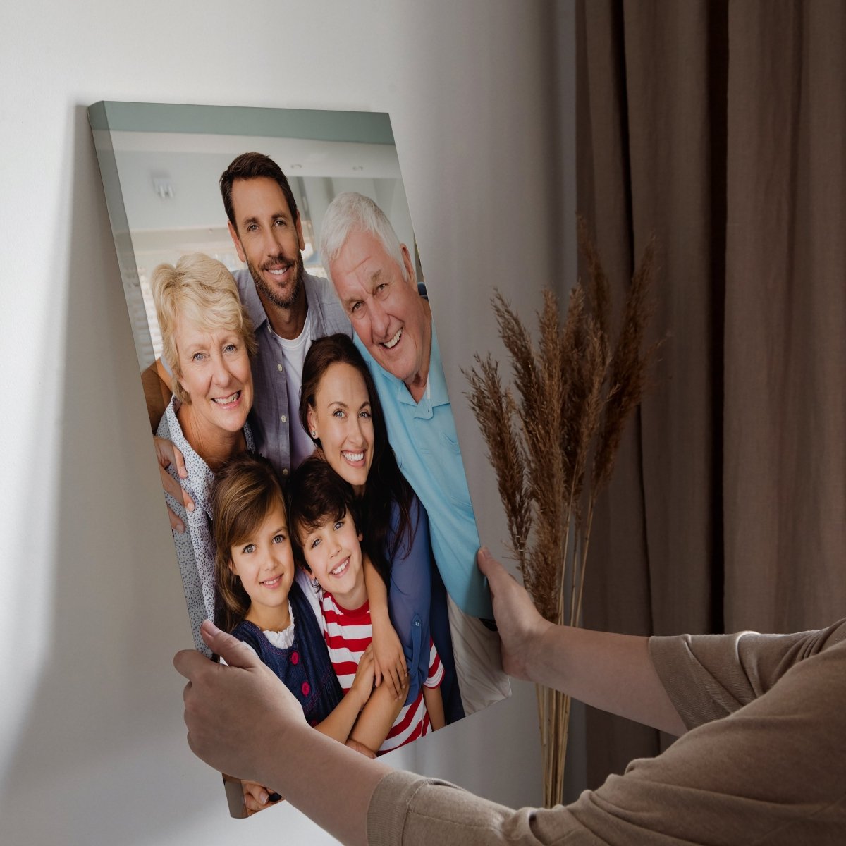 Your favorite family moment on canvas