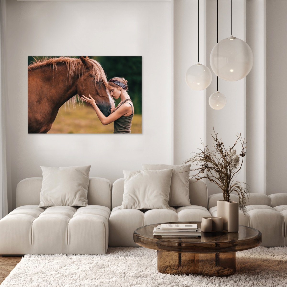 Dein Lieblings-Haustiermoment auf Leinwand