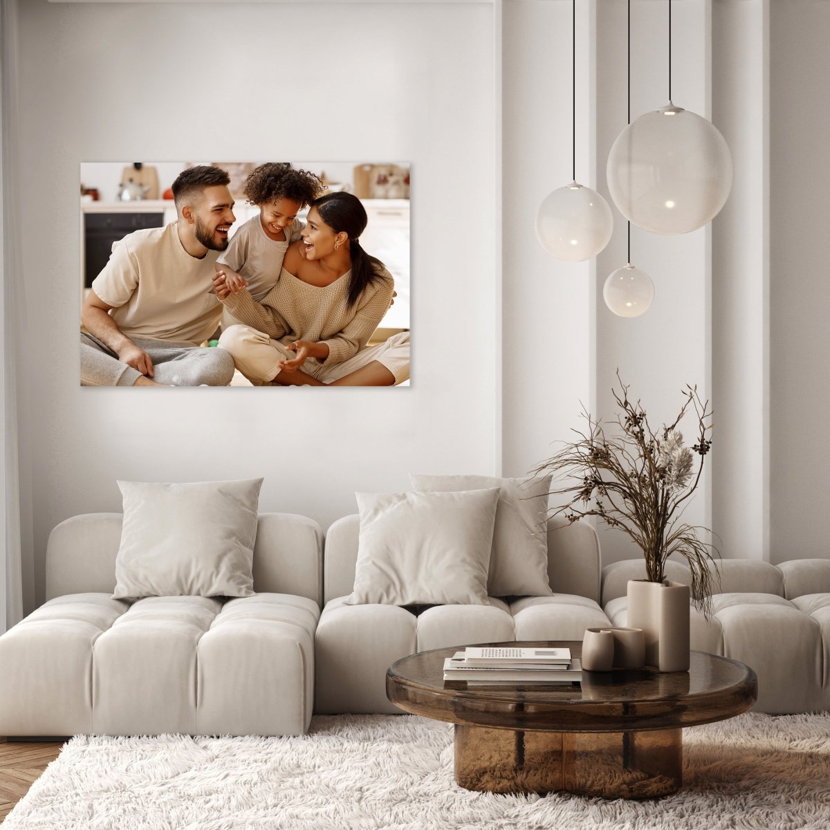Your favorite family moment on canvas